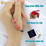  Vòng tay ngũ điếu mix charm túi tiền đá đào hoa hợp mệnh chiêu tài hút lộc may mắn 