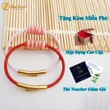  Vòng tay ngũ điếu đá đào hoa hợp mệnh hỏa thổ chiêu tài hút lộc bình an may mắn 