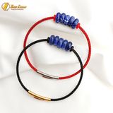  Vòng tay ngũ điếu đá sodalite hợp mệnh thủy mộc chiêu tài lộc hút may mắn 