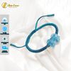 Vòng tay tỳ hưu đá aquamarine hợp mệnh thủy mộc bện chỉ handmade chiêu tài hút lộc - Tuệ Lâm