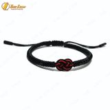  Vòng Tay Nữ Dây Chỉ Tây Tạng Bện Kiểu Vô Cực Tình Duyên May Mắn Giá Rẻ Đẹp - Tuệ Lâm 