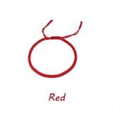  [DIY bracelets] Vòng Tay Set 3 Vòng Chỉ Tây Tạng Tông Đỏ Tươi Đỏ Đô Ngũ Sắc - Tuệ Lâm 