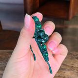  Vòng tay hồ ly chúa ôm hoa ngọc sơn thủy bện chỉ handmade mix hạt hợp mệnh may mắn 