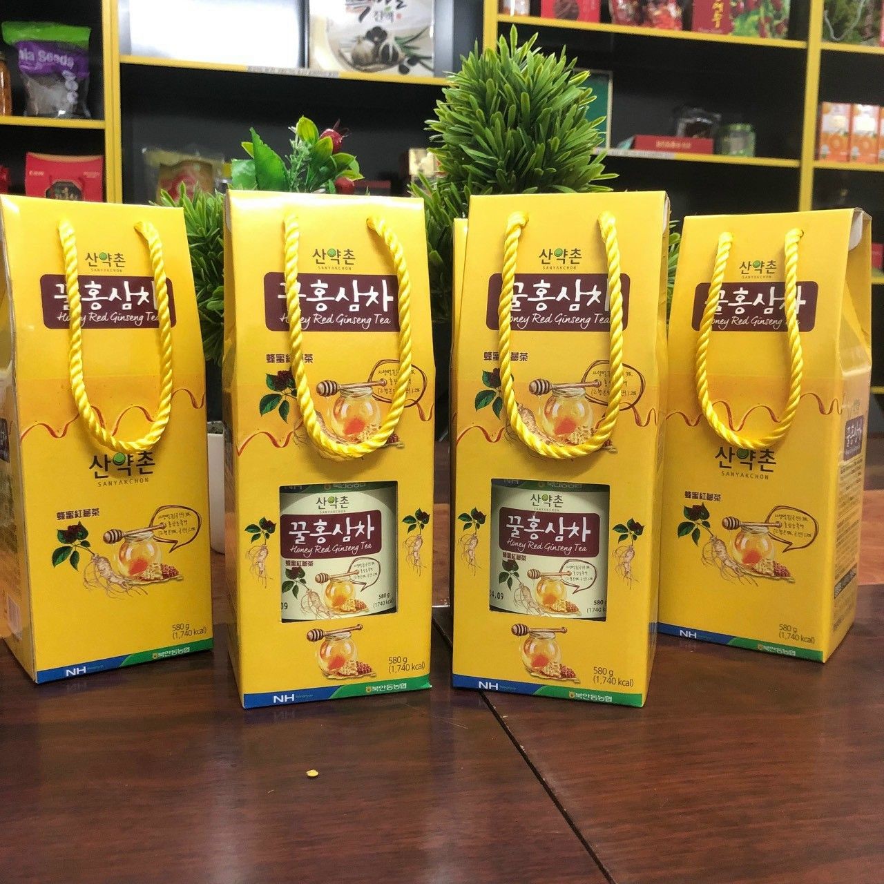 Sâm Ngâm Mật Ong Hàn Quốc 580g CHÍNH HIỆU NONGHYUP