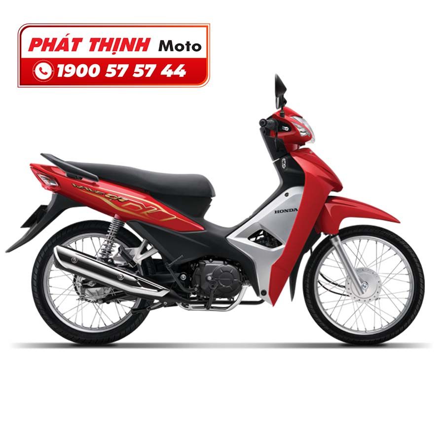 Honda Wave Alpha 100cc  đỏ đen bạc  Mua Xe Máy