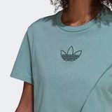  ÁO THUN ADIDAS NỮ VẠT CHÉO 