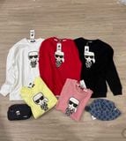  SWEATER KARL NHIỀU MÀU IN HÌNH 