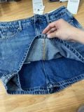  SHORT JEAN GIẢ VÁY ZARA 