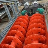 Máy rửa cát trục vít