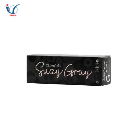 Kính áp tròng 1 ngày Clalen Iris màu Suzy Gray