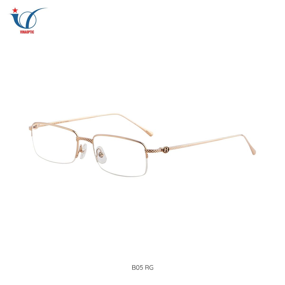 Gọng vàng Bentley B05-54-RG B-23