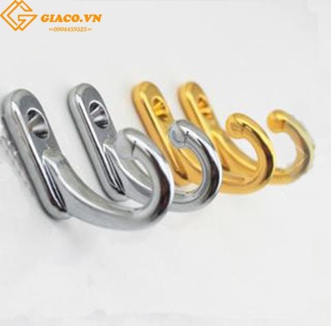 Móc treo giả cổ đơn mini W131- 21x21x7mm