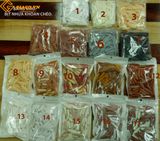 Đầu bịt nhựa khoan chéo #6 - màu nâu (túi 100c)