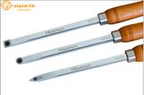 Bộ 3 dao tiện gỗ Hisimen WC-3 cán gỗ