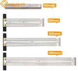 Thước kẻ, đo chính xác, độ dài 400mm Wnew