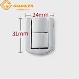 Khóa hộp giả cổ A001 màu vàng