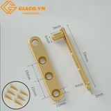 Bản lề xoay chất liệu đồng thau