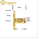 Bản lề hộp gỗ chữ Thất – HY0420
