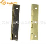 Bản lề giả cổ chữ nhật 59x20mm màu vàng