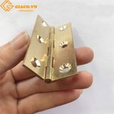 Bản lề lá chất liệu đồng thau kt: 22*25mm