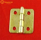 Bản lề trơn màu vàng KT 17mm*18mm