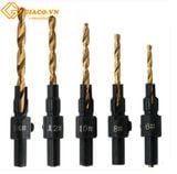 Bộ 5 mũi khoan 2 bậc