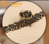 Bộ núm kéo giả cổ hoa văn A1 171mm