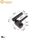 Bộ nút trượt lấy cữ Wnew dùng cho ray nhôm