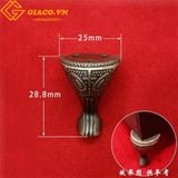 chân hộp giả cổ C006 KT 25x28.8mm