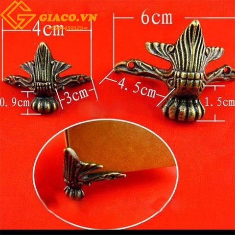 chân hộp giả cổ C017 60x45