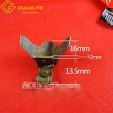 Chân hộp kiểu hoa hồng 31.5x22mm