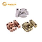 Chốt cửa an toàn inox anode màu đồng xanh(42x30mm )