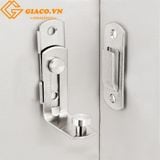 Then chốt cài cửa góc vuông 90 độ inox 201 cỡ nhỏ