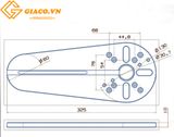 Cữ cắt tròn cho máy phay Wnew - Type C