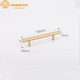 Tay kéo giả cổ hình điếu 150mm