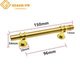 Tay kéo giả cổ hình điếu 150mm