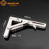 Giá gập Inox cỡ 45cm - loại chịu tải cao
