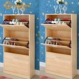 Giá xoay tủ giày loại 1 ngăn chất liệu sắt sơn tĩnh điện- mầu ghi