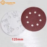 Giấy nhám tròn đế lông - P240 - đường kính 125mm