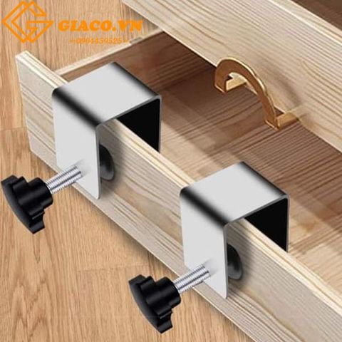 Kẹp cố định mặt hộc ngăn kéo tủ