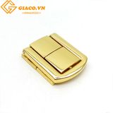 Khóa hộp giả cổ A001 màu vàng