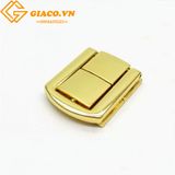 Khóa hộp giả cổ A001 màu vàng