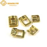 Khóa hộp giả cổ chữ nhật 36x25mm màu vàng