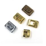Khóa hộp giả cổ chữ nhật 36x25mm màu vàng
