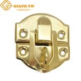 Khóa hộp giả cổ A008 màu vàng