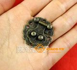 Khóa hộp giả cổ A095 - 3cm