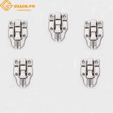 Khóa hộp giả cổ màu bạc có lỗ móc khóa: kt 47*15*40 mm