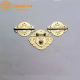 Bộ khóa cánh hoa CYD099 - màu đồng vàng