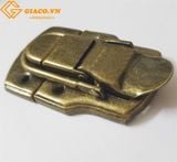 Khóa hộp giả cổ JDI-186 màu đồng