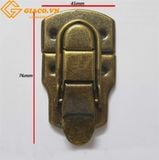 Khóa hộp giả cổ JDI-186 màu đồng